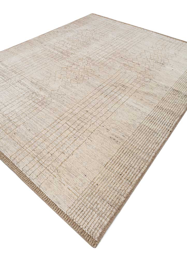 Wollteppich - 240 x 300 cm - gold