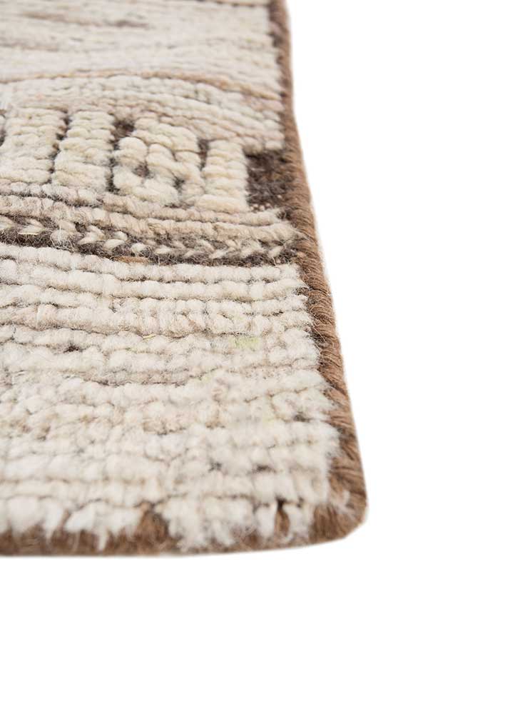Läufer Woll - 75 x 240 cm - creme