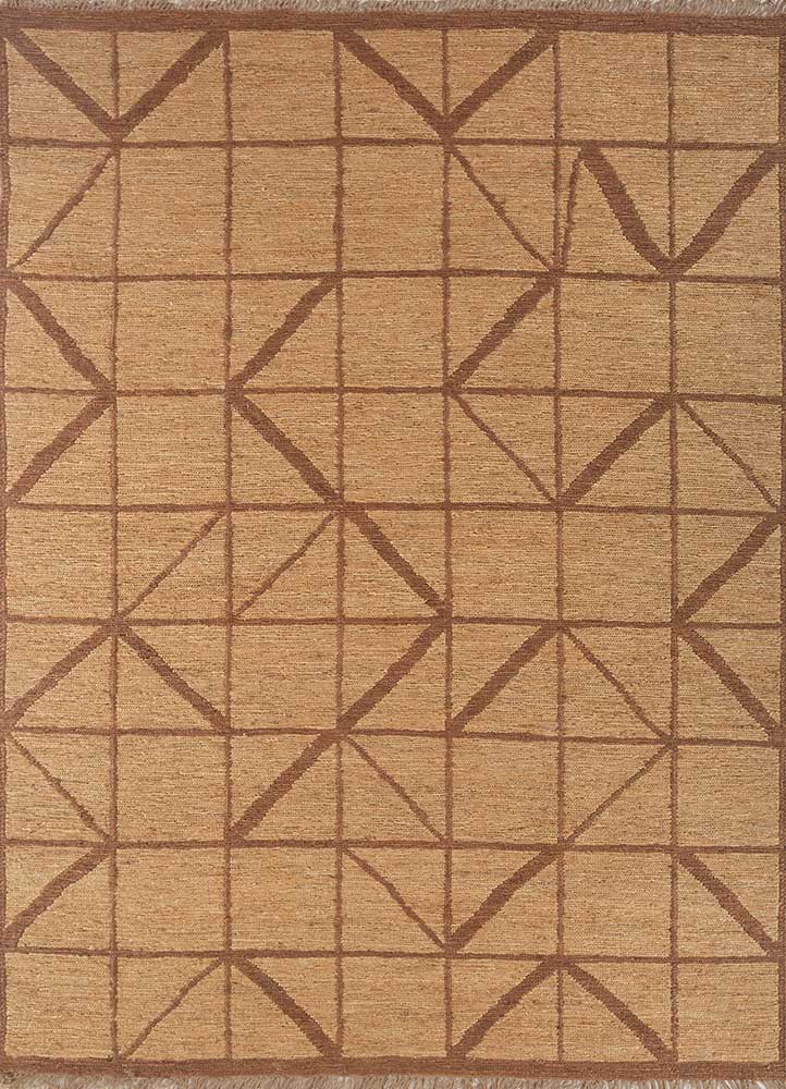 Juteteppich - 240 x 300 cm - dunkelbeige