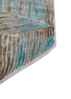 Designer Teppich sonderform  - 270 x 180 cm - blau