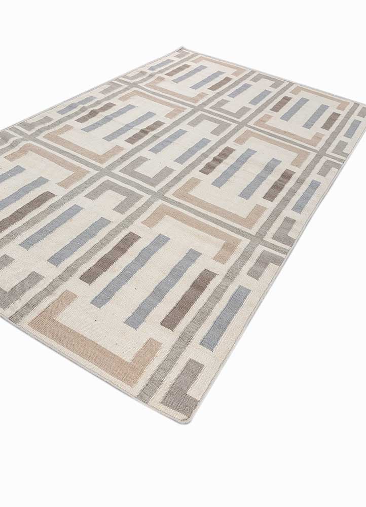 Wollteppich - 240 x 150 cm - creme