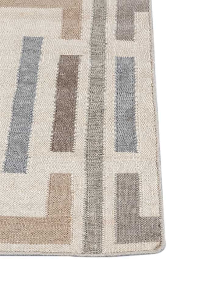 Wollteppich - 240 x 150 cm - creme