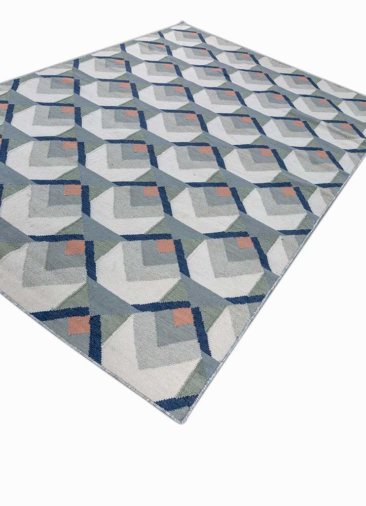 Wollteppich - 270 x 180 cm - rosa