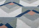 Wollteppich - 270 x 180 cm - rosa