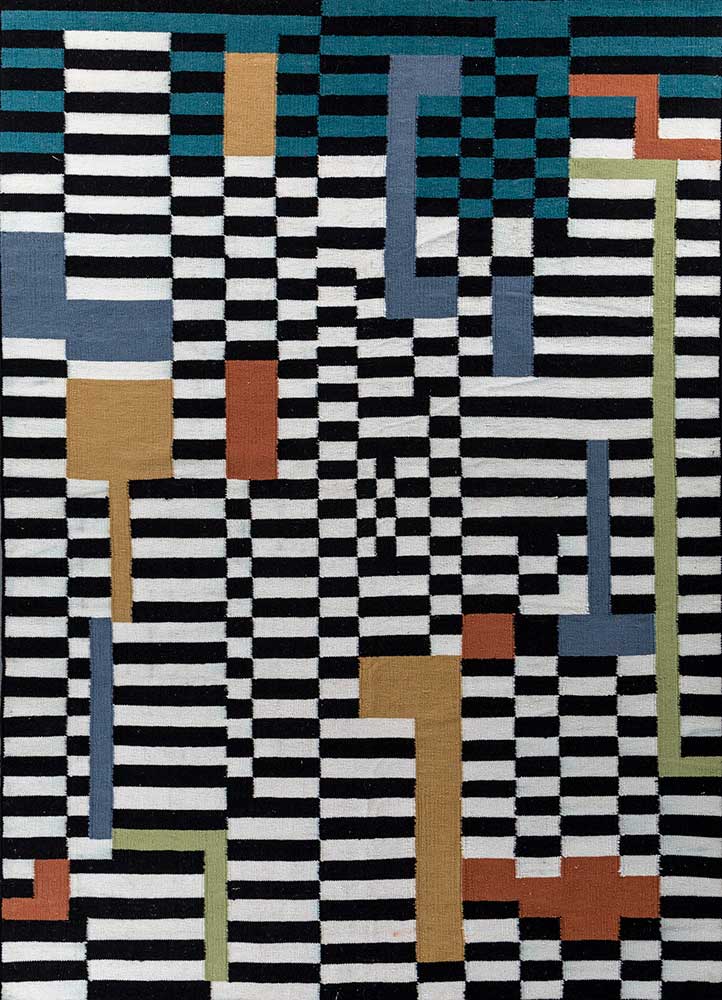 Wollteppich - 270 x 180 cm - mehrfarbig