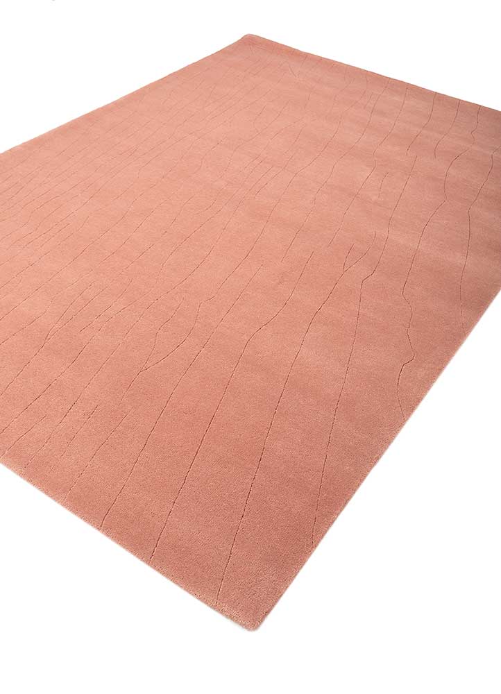 Wollteppich - 233 x 165 cm - orange