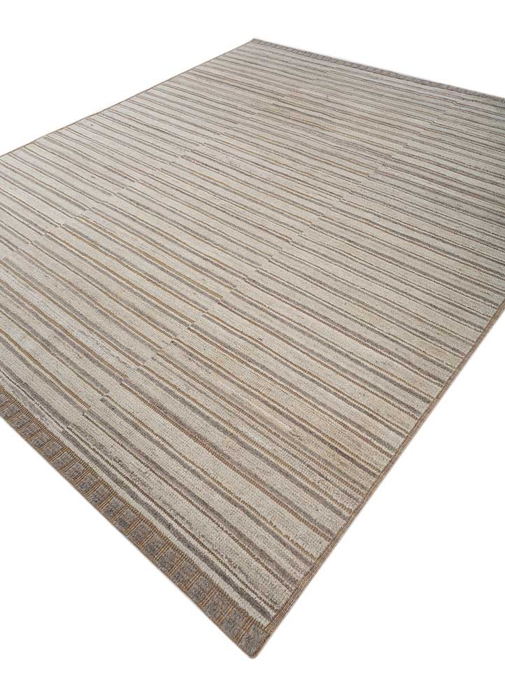 Wollteppich - 300 x 240 cm - gold