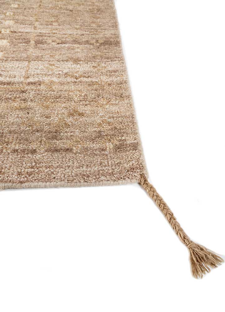 Wollteppich - 240 x 300 cm - beige