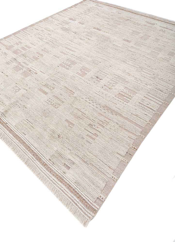 Wollteppich - 300 x 240 cm - creme