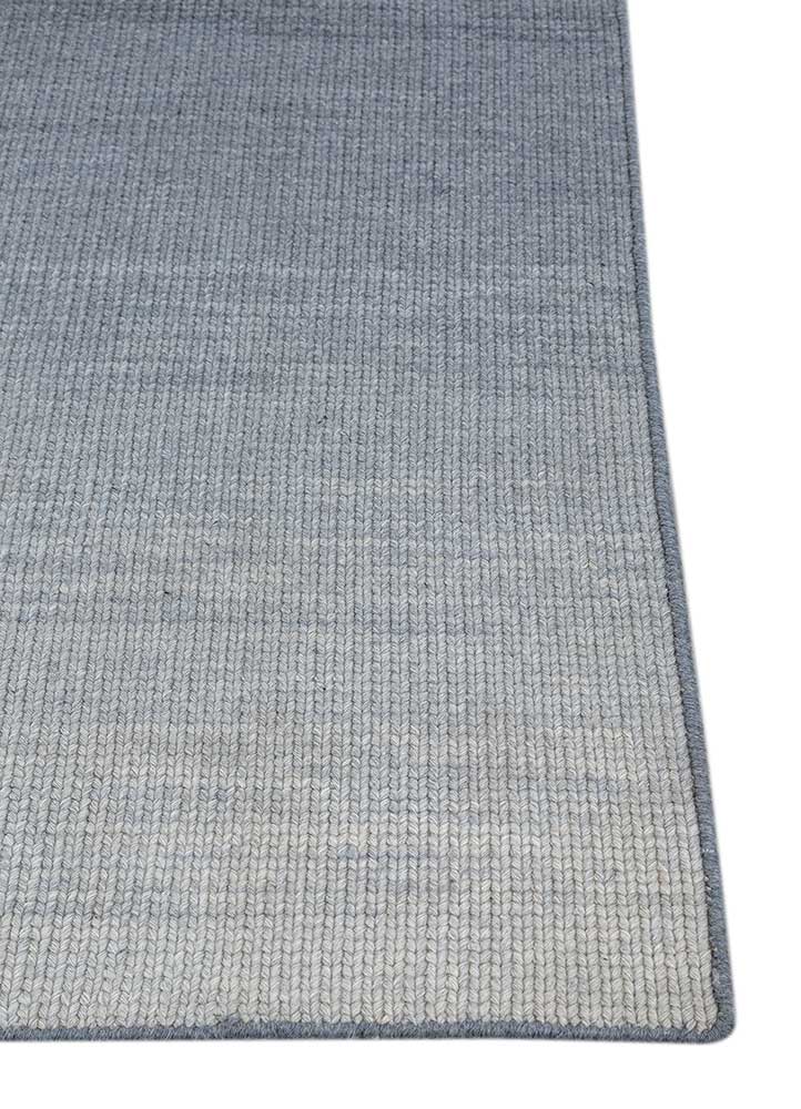 Wollteppich - 270 x 180 cm - blau
