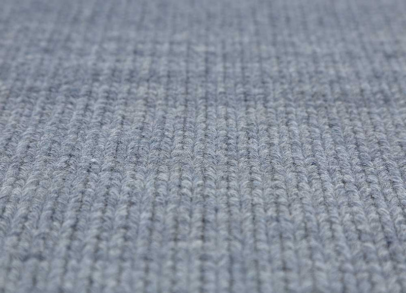Wollteppich - 270 x 180 cm - blau