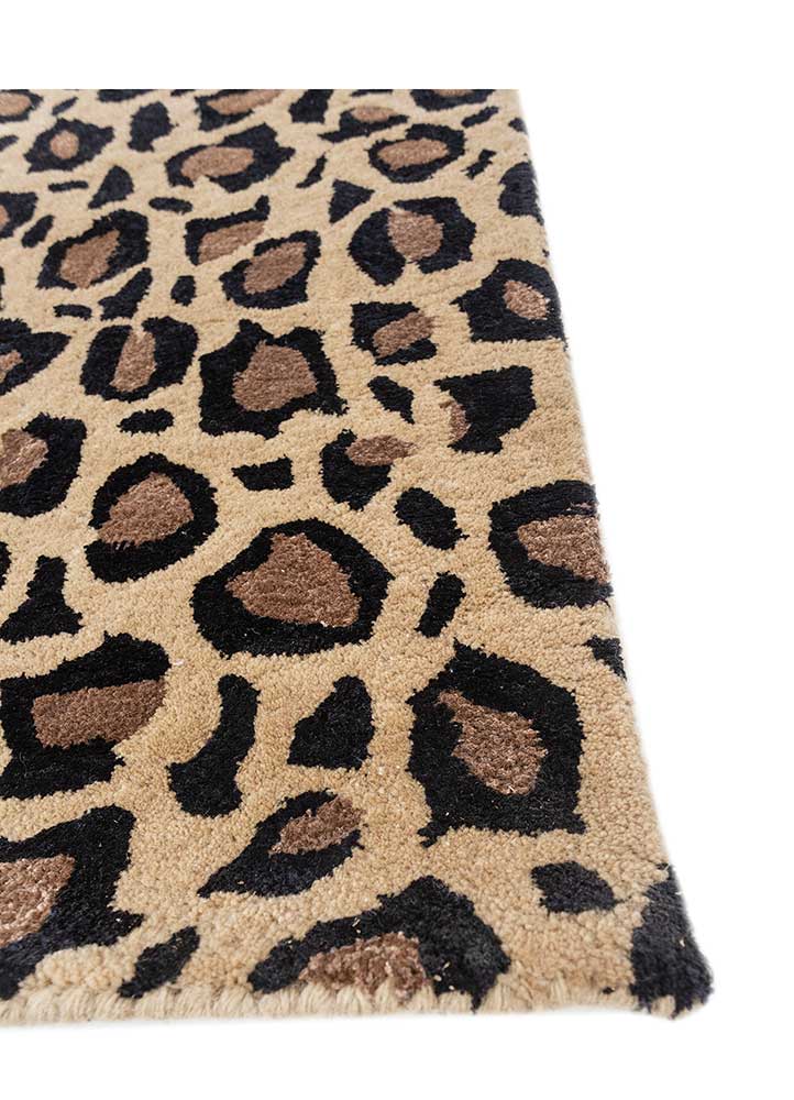 Wollteppich - 270 x 180 cm - gold