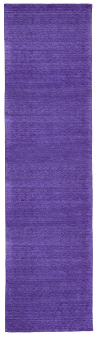Tappeto corsia Tappeto Gabbeh - Indus - 400 x 80 cm - viola