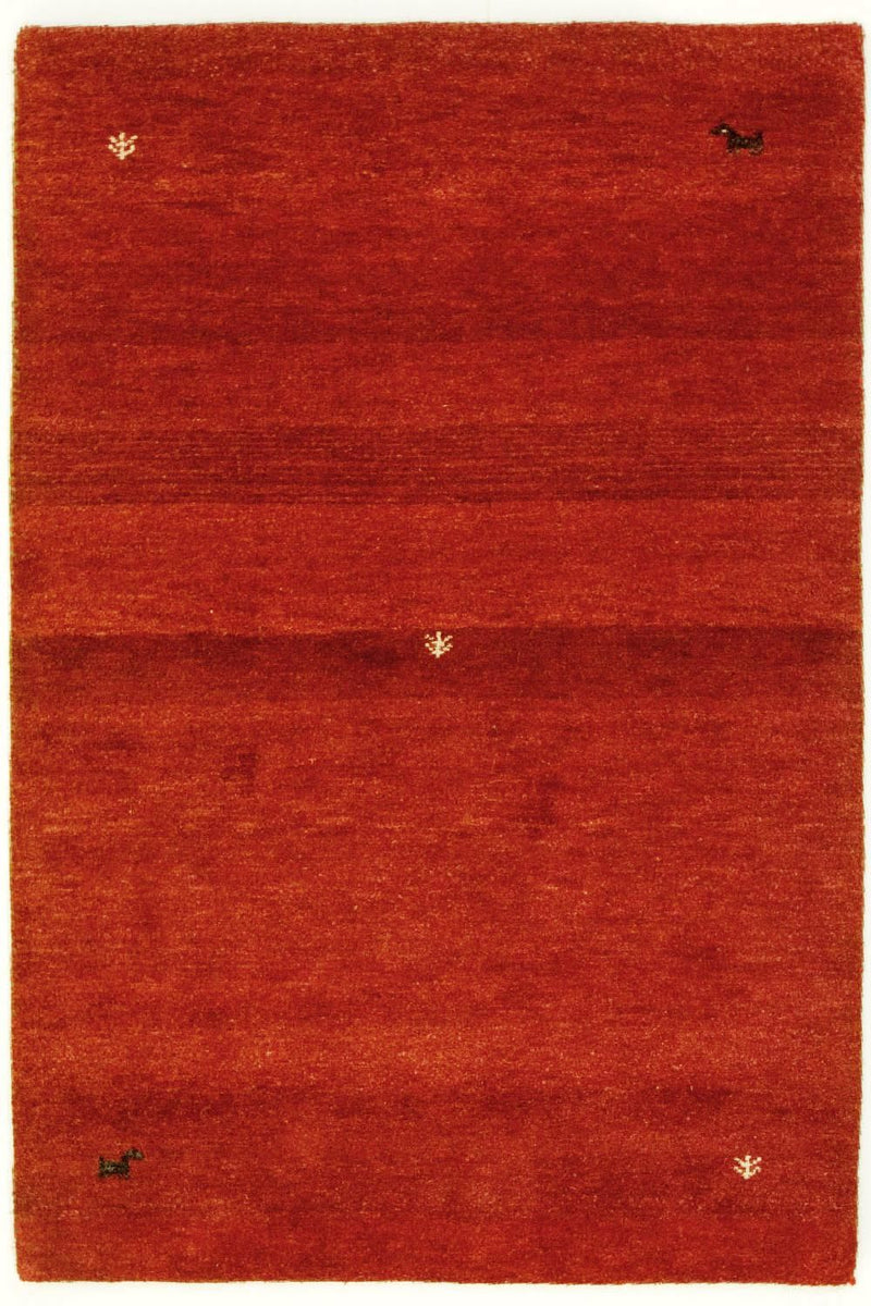 Gabbeh Teppich - Indus 182 x 119 cm - rot