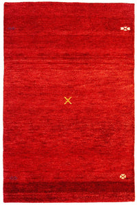 Tappeto Gabbeh - Indus - 182 x 115 cm - rosso