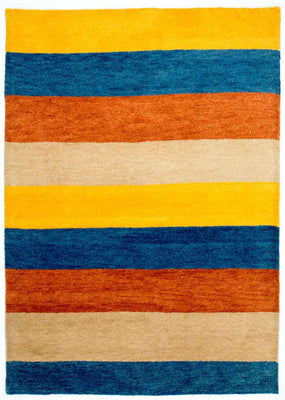 Tapis Gabbeh - Indus - 194 x 137 cm - colorée