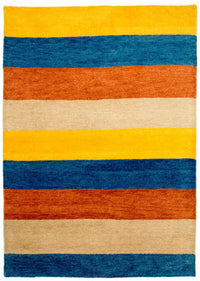 Tapis Gabbeh - Indus - 194 x 137 cm - colorée