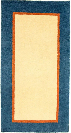 Gabbeh Teppich - Indus 140 x 70 cm - beige