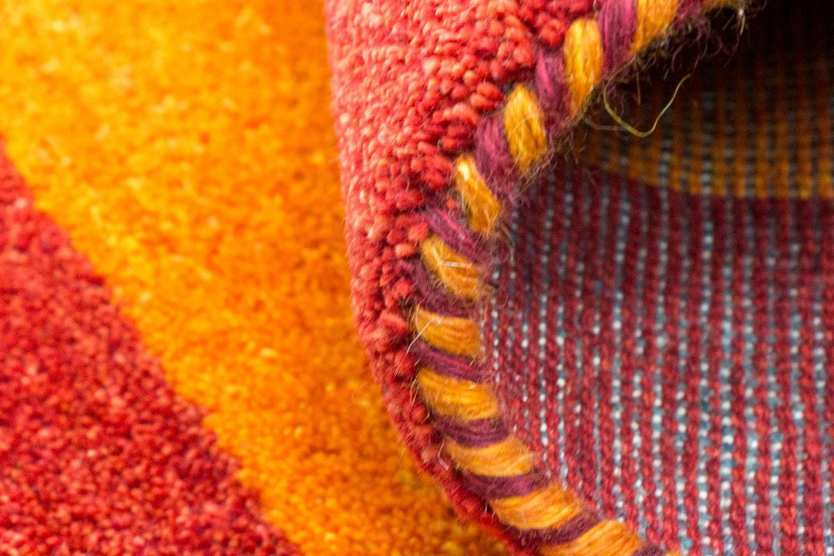 Gabbeh Teppich - Indus 160 x 93 cm - orange