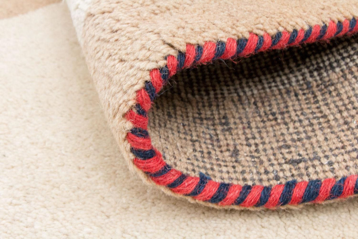 Gabbeh Teppich - Indus 132 x 68 cm - beige