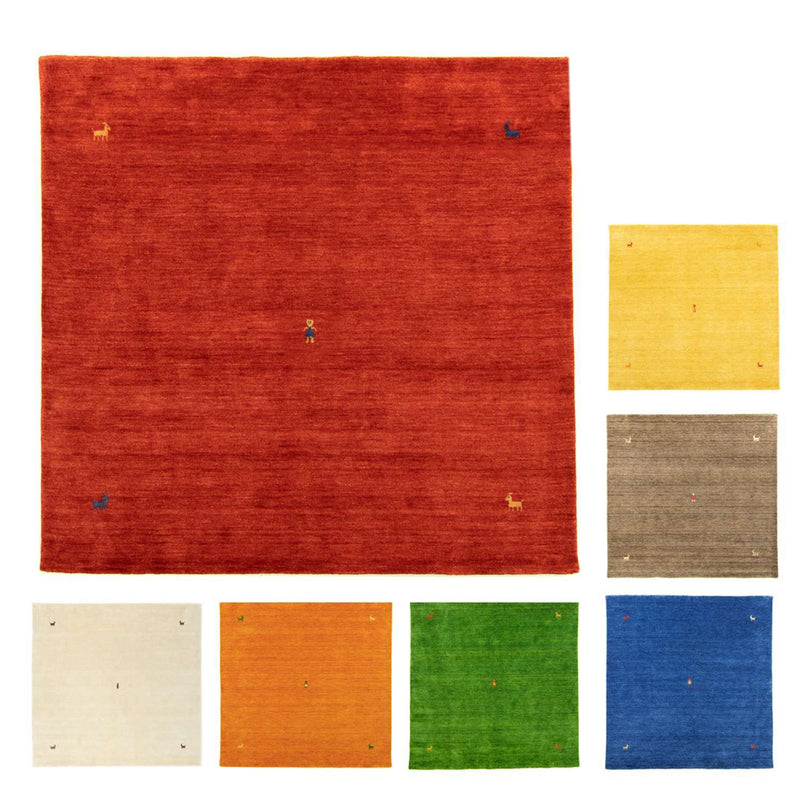 Tapis Gabbeh indien Tapis Sahara - Tapis en laine