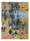 Tappeto di design Colorburst - Quadratisch / Grün / 20 x 20 cm Sample