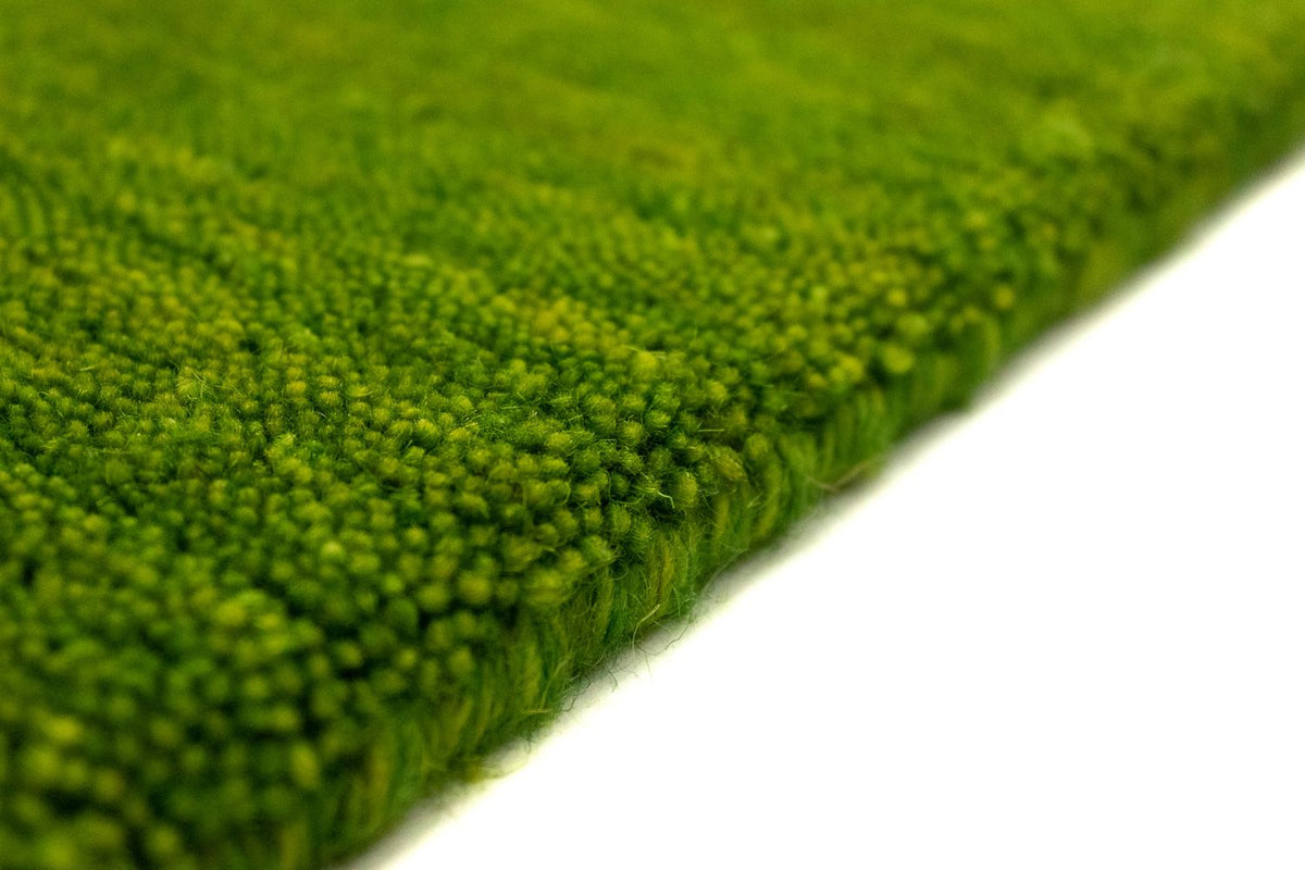 Gabbeh Teppich - Indus 40 x 60 cm - grün