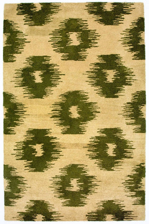 Wollteppich 240 x 155 cm Teppich Wohnzimmer