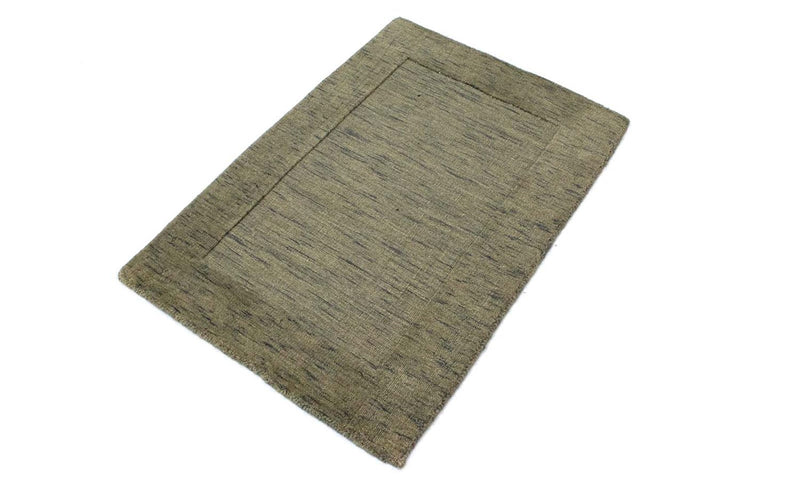 Wollteppich 90 x 60 cm Fußmatte