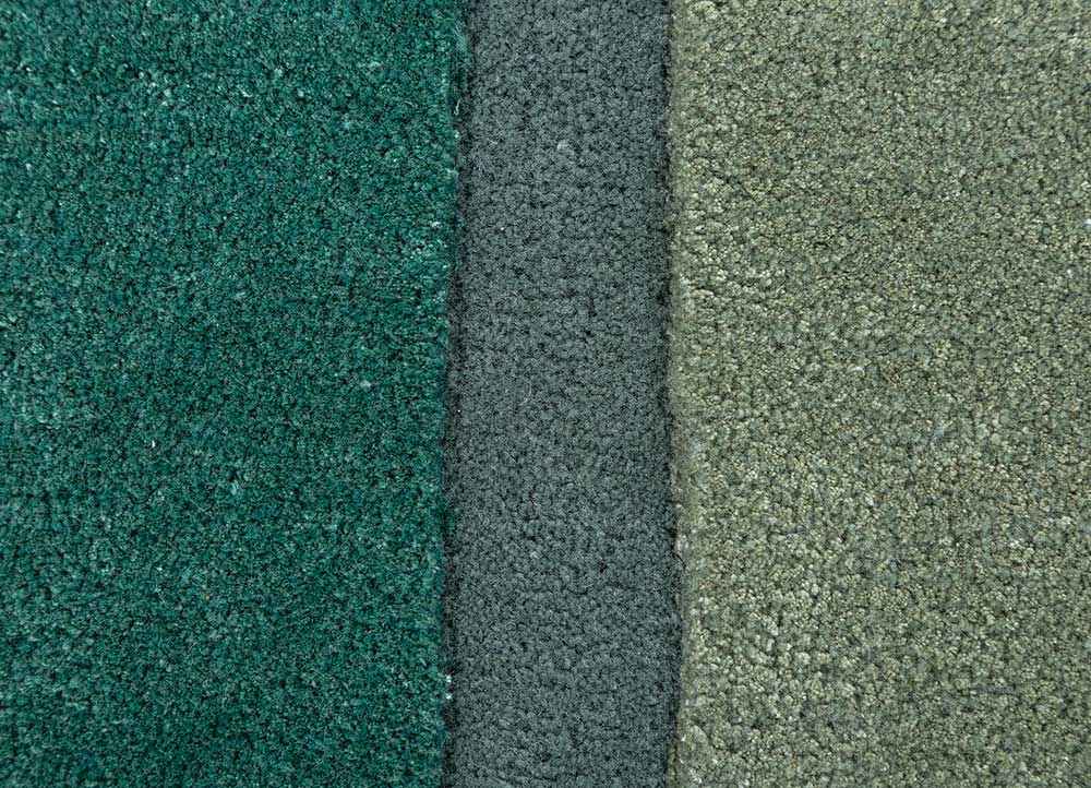 Wollteppich sonderform  - 235 x 158 cm - mehrfarbig