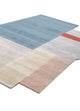 Wollteppich sonderform  - 235 x 150 cm - mehrfarbig