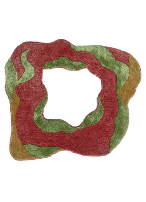 Tappeto di design forma speciale  - 70 x 80 cm - arancione