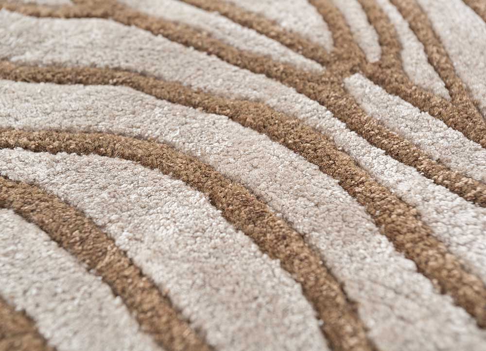 Kinderteppich sonderform  - 140 x 90 cm - creme