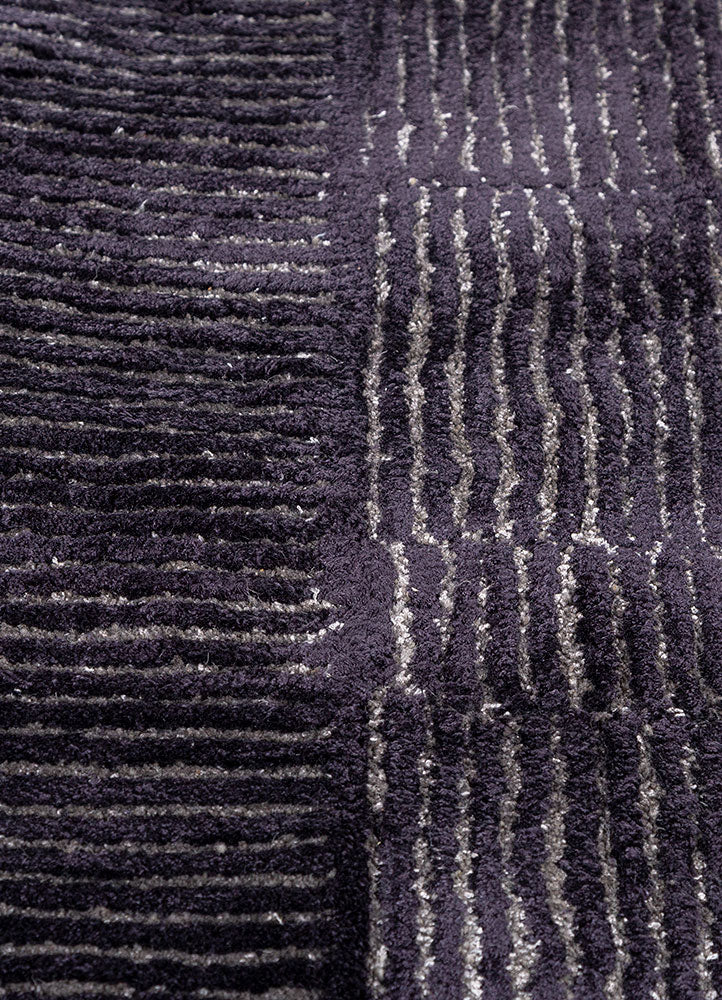 Designer Teppich sonderform  - 330 x 240 cm - anthrazit