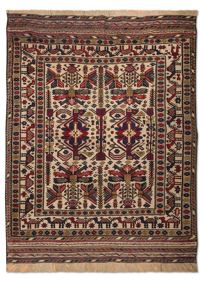 Kilim ancien Tapis 185x276cm