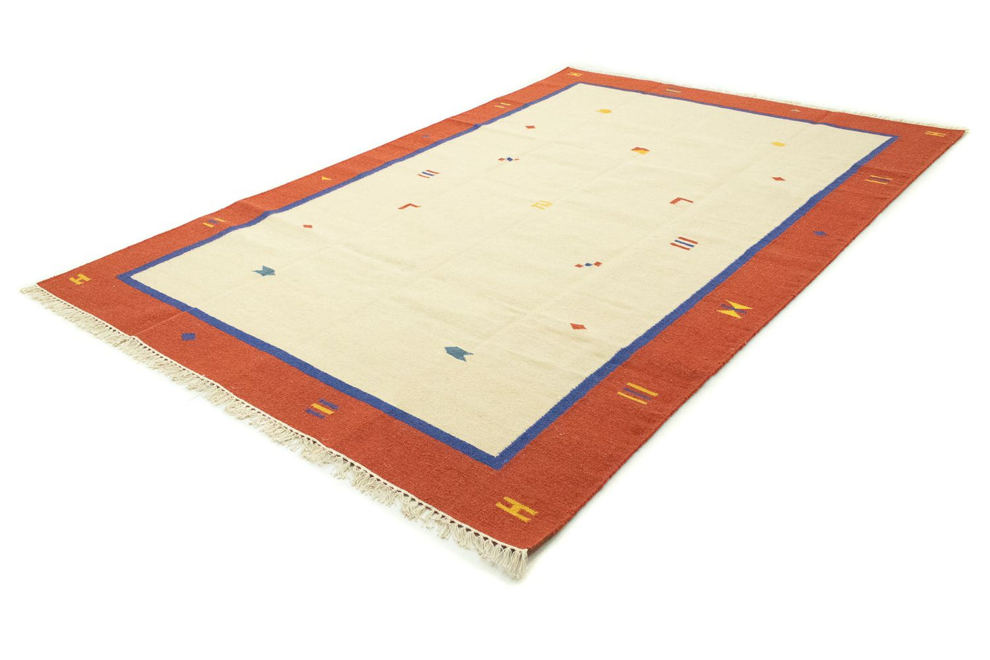 Kilim moderne Tapis 300x200cm - Tapis en laine