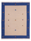 Kilim moderne Tapis - Tapis en laine - beige - Rectangle / Beige / 170 x 240 cm Rectangle