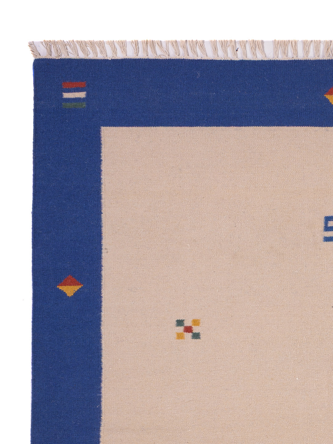 Kilim moderno Tappeto - Tappeto di lana - beige