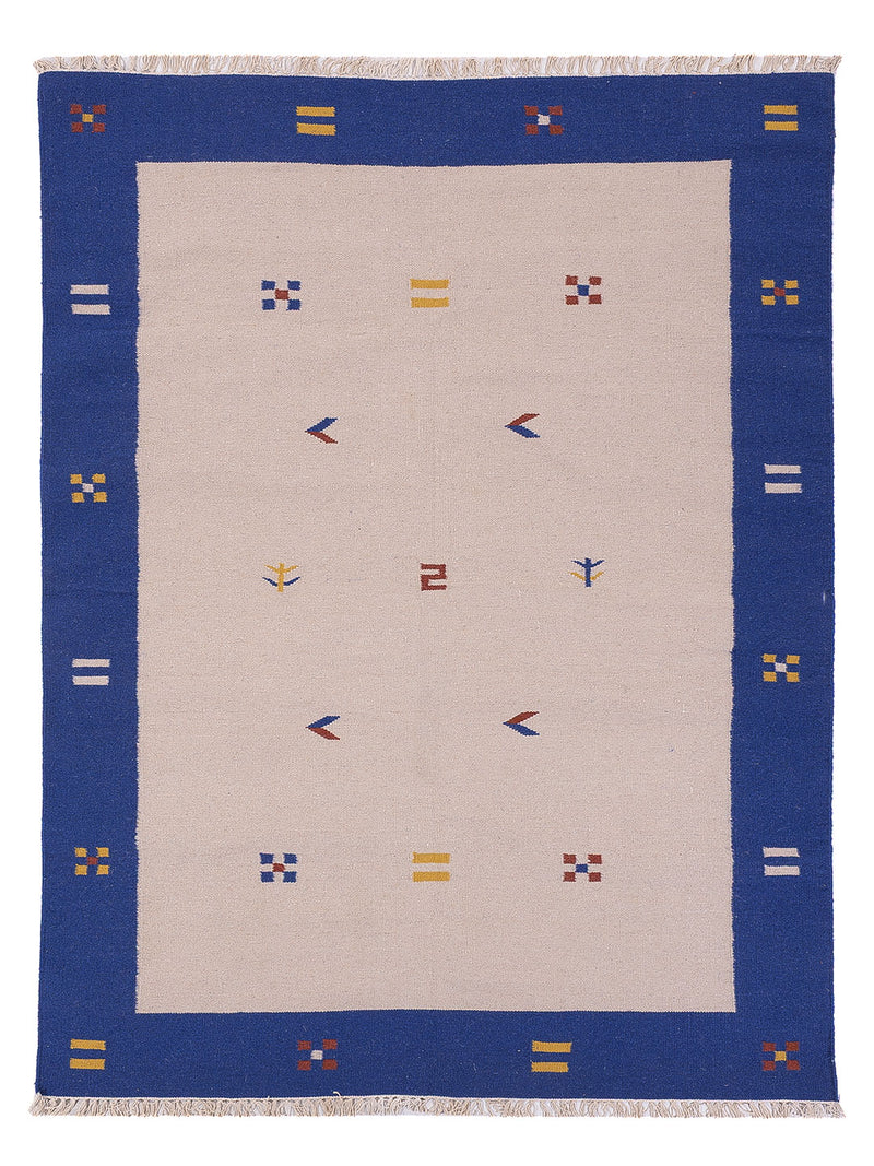 Kelim Teppich - Trendy - 240 x 170 cm - beige