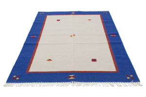 Kelim Teppich - Trendy 180 x 120 cm - beige
