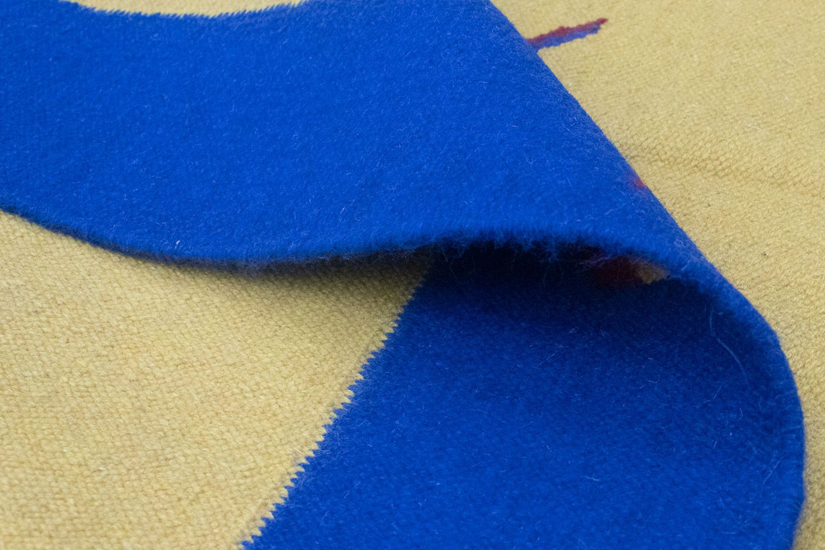 Kelim Teppich - Trendy 200 x 140 cm - gelb