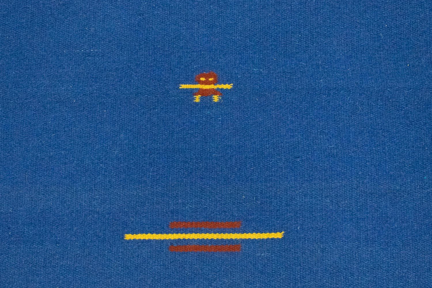 Kelim Teppich - Trendy 180 x 120 cm - blau