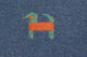 Kelim Teppich - Trendy 200 x 140 cm - blau