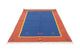 Kelim Teppich - Trendy 200 x 140 cm - blau
