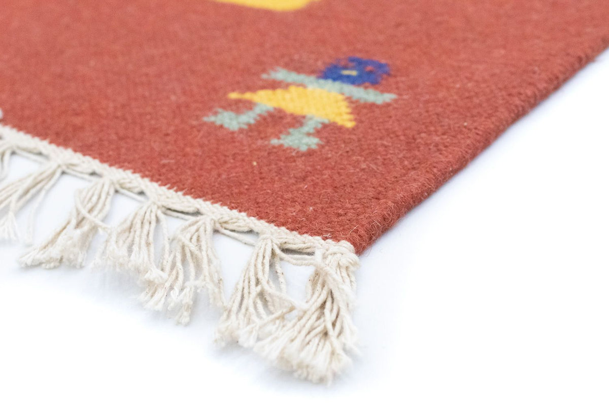 Kilim moderno Tappeto 140x200cm - Tappeto di lana