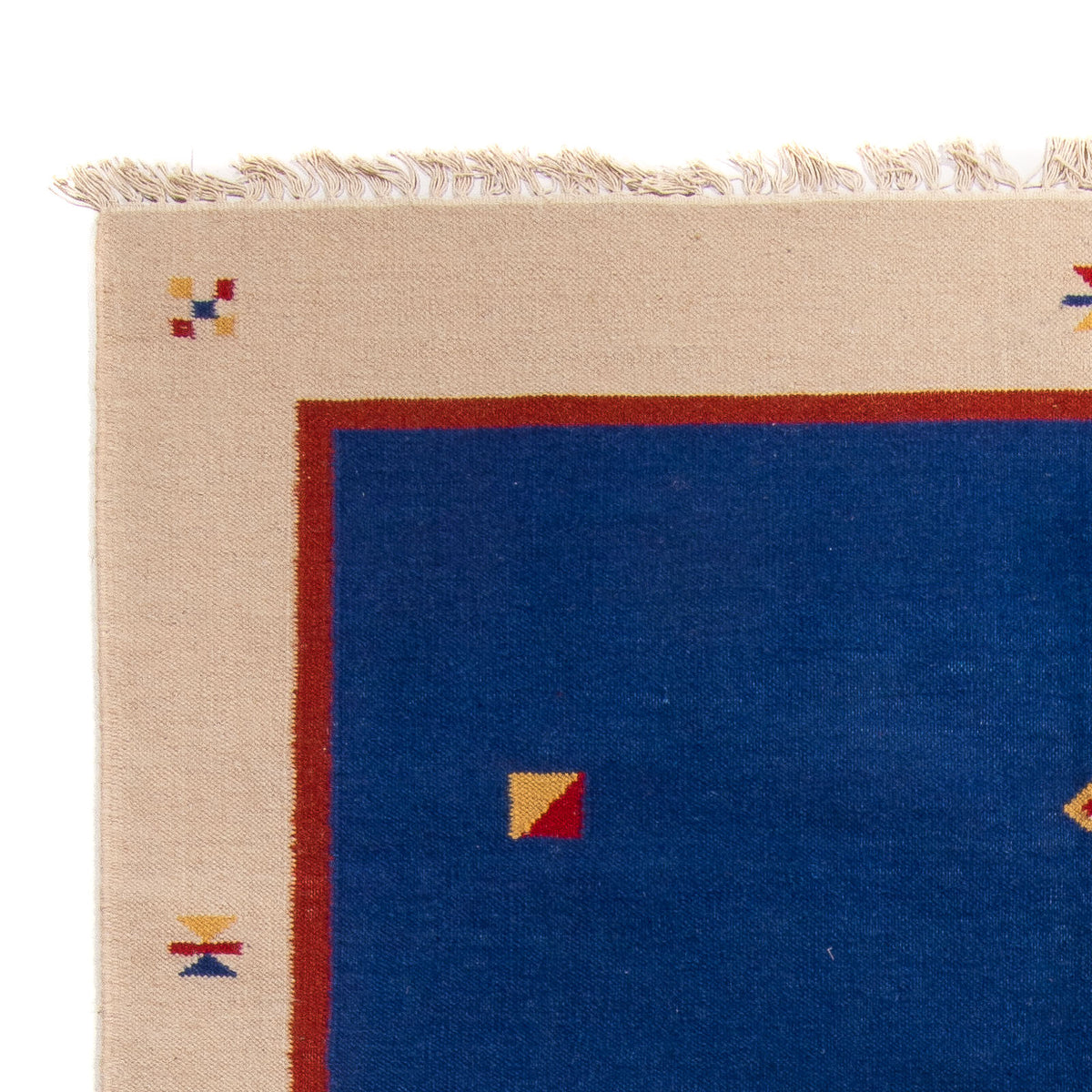 Kelim Teppich - Trendy 240 x 170 cm - dunkelblau