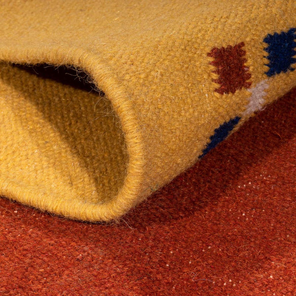 Kelim Teppich - Trendy 240 x 170 cm - dunkelrot