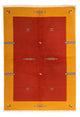 Kelim Teppich - Trendy 240 x 170 cm - dunkelrot