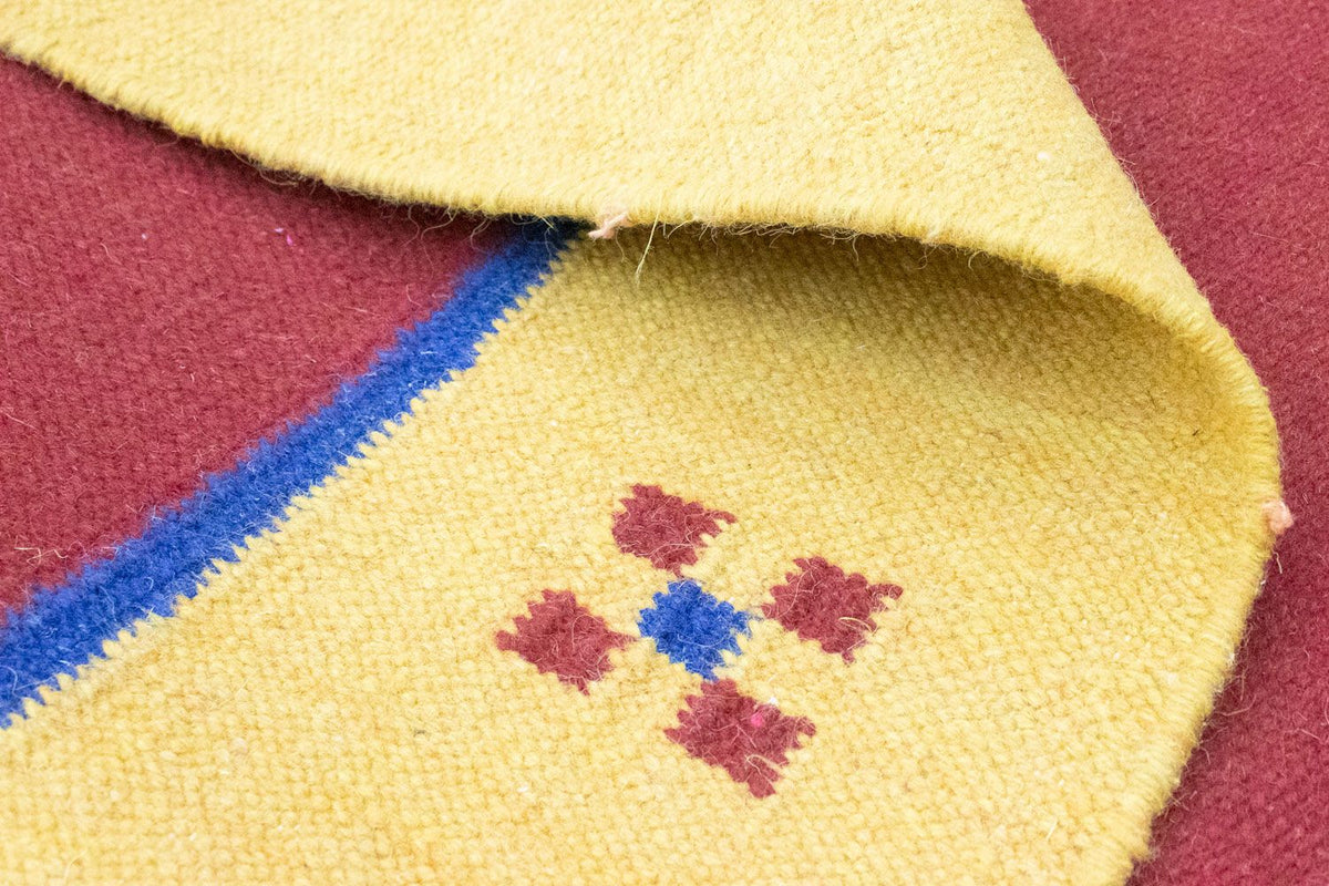 Kelim Teppich - Trendy 200 x 140 cm - rot