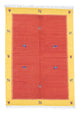 Kelim Teppich - Trendy 200 x 140 cm - rot